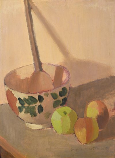 Still Life with Apples and a Mixing Bowl, 1913 by Mark Gertler